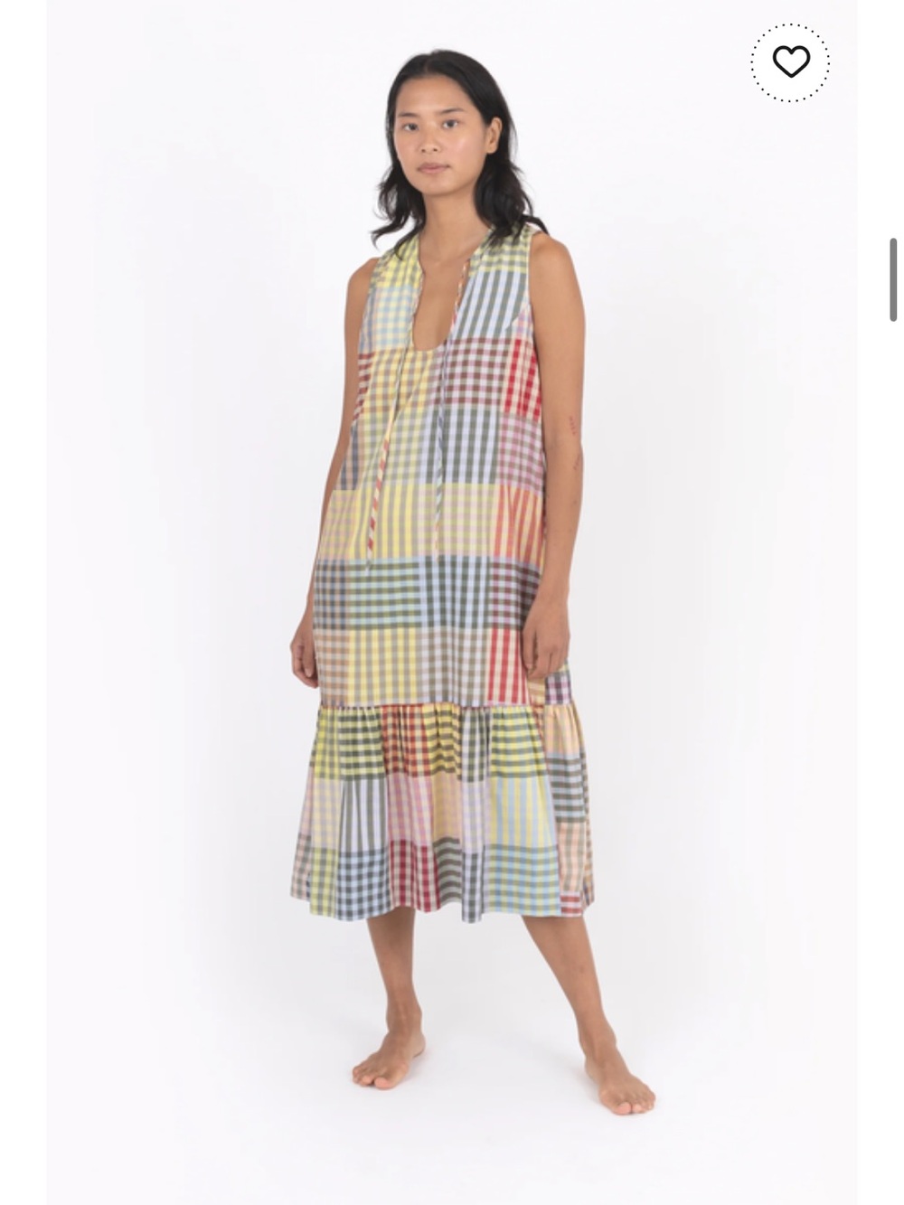 Ilana Kohn Pook Dress in Picnic Plaid - Picture 6 of 6
